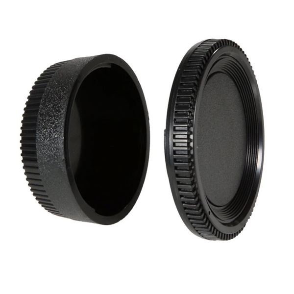 Front Body Cover and Rear Lens Cap Cover Protector For Nikon